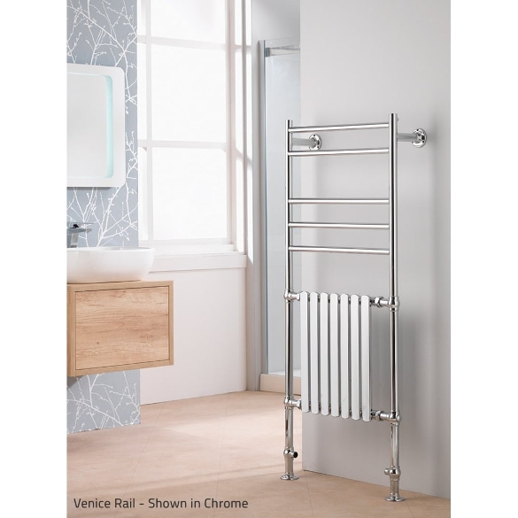 Venice Traditional Rails - Available with Chrome or White Radiator